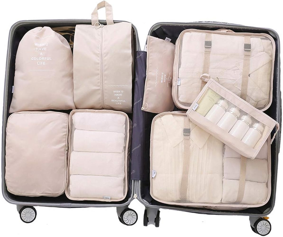OEE Luggage Packing Organizers Packing Cubes Set for Travel | Amazon (US)