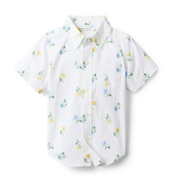 Floral Seersucker Shirt | Janie and Jack
