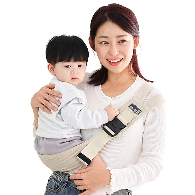 GOOSEKET Toddler Sling / Original / Cotton Baby Carrier / Compact hipseat / Infants to 44 lbs Tod... | Amazon (US)