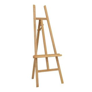 Museum Large Easel with Adjustable Angle and Adjustable Height Shelf | The Home Depot