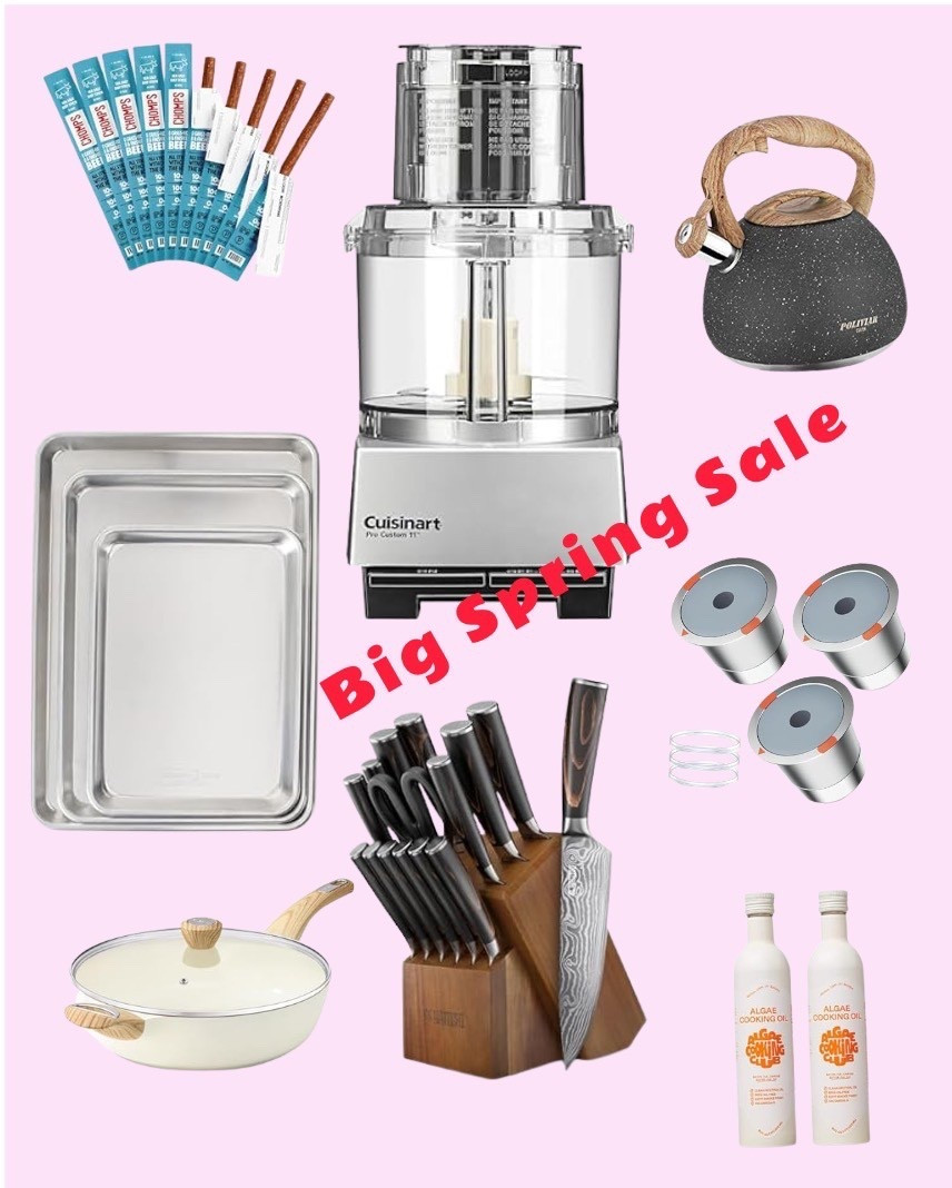 Amazon’s big spring sale has some incredible steals for healthy cooking and eating! Our entire family of 5 uses all these items and they stood the test of time! The food processor lasted 18 years and extensive hummus making!

#LTKmomlife #LTKHome #LTKfoodie