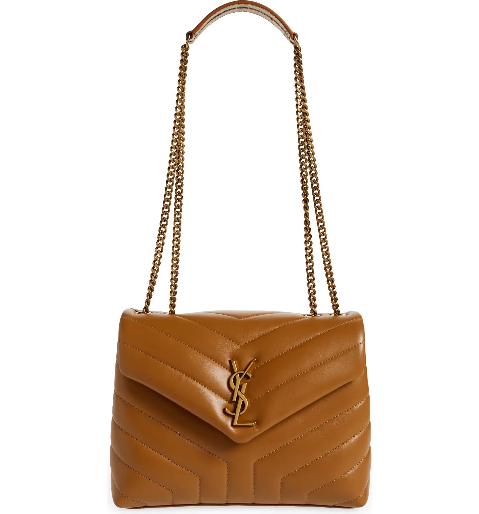 Saint Laurent Small Loulou Leather Shoulder Bag | Nordstrom | Nordstrom