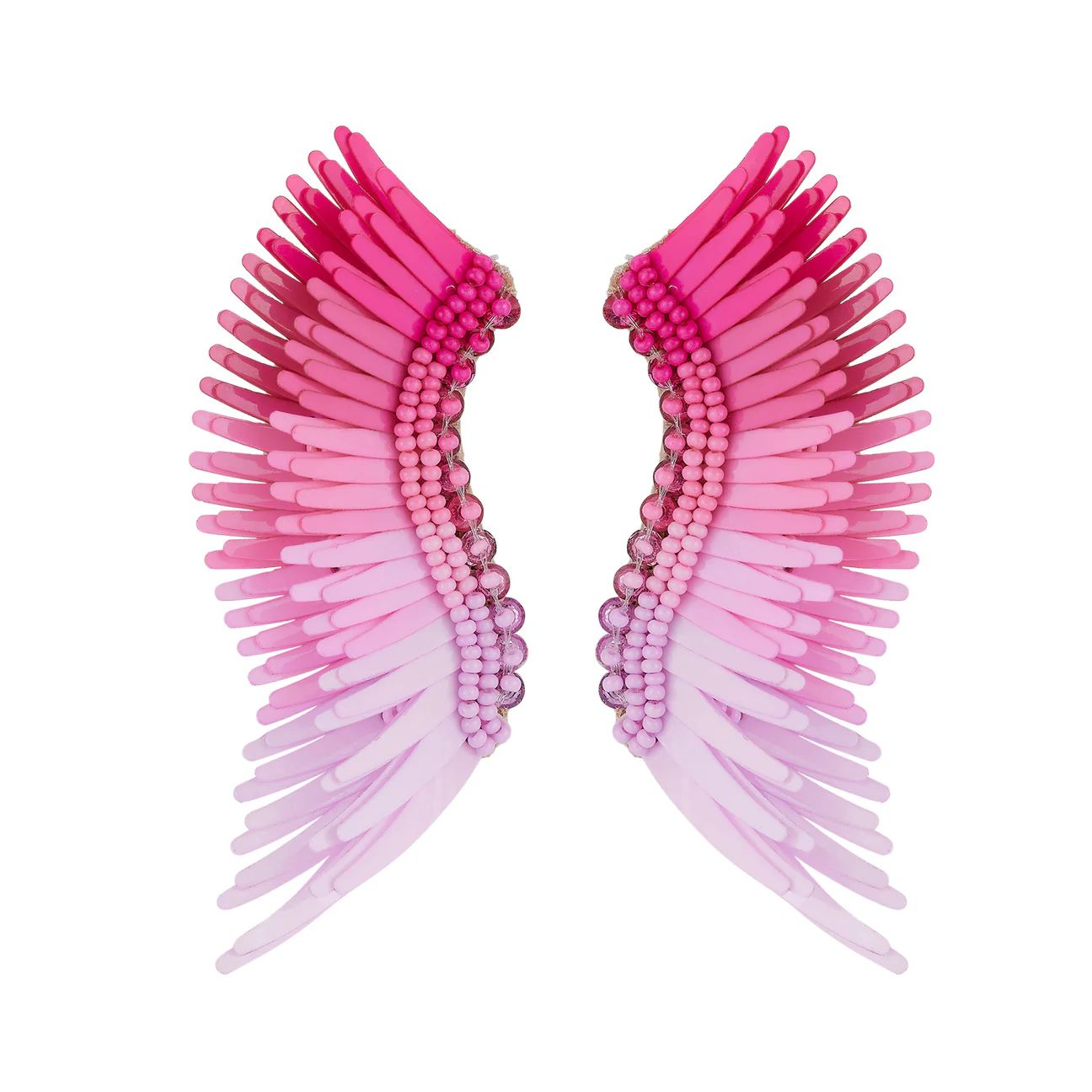 Midi Madeline Earrings Pink Ombre | Mignonne Gavigan