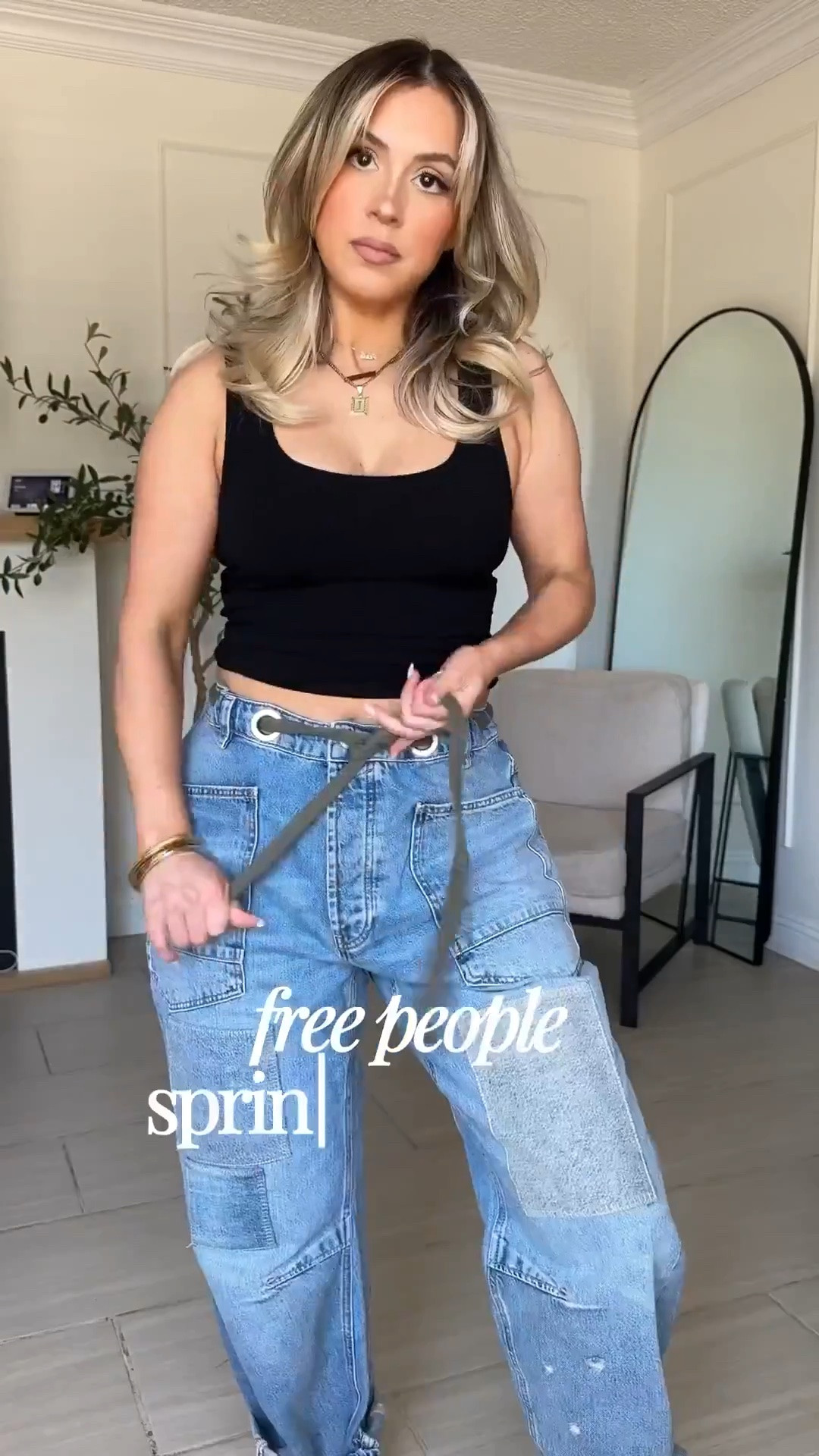 @freepeople Spring favorites 😍🙌🏼 I also linked the dupes from Amazon 🙌🏼🙌🏼

✔️ size 28 in jeans (I went up two sizes because I wanted a very baggy oversized fit). But I would've tried a size 26 if I wanted a perfect fitted fit. | this tank top is from Express. Trust me you need it. It's so good. It has really nice compression. I'm wearing an extra small. | the cardigan is from @aerie (another favorite!)

✔️ I'm wearing an extra small in the jumpsuit and all the dresses! I feel like free people runs a little big so don't be afraid to size down.

#LTKgrwm #LTKootd #LTKU