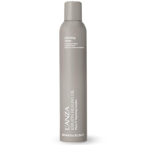 L'ANZA Keratin Healing Oil Finishing Spray For Hair Strong Flexible Hold, Humidity Resistant, Adds Lustrous Shine, Brushable, Heat Protection, Color Safe, Sulfate Free (10.6 Fl Oz) | Amazon (US)