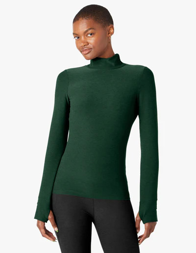 Spacedye Captivating Turtleneck Pullover | Beyond Yoga | Beyond Yoga