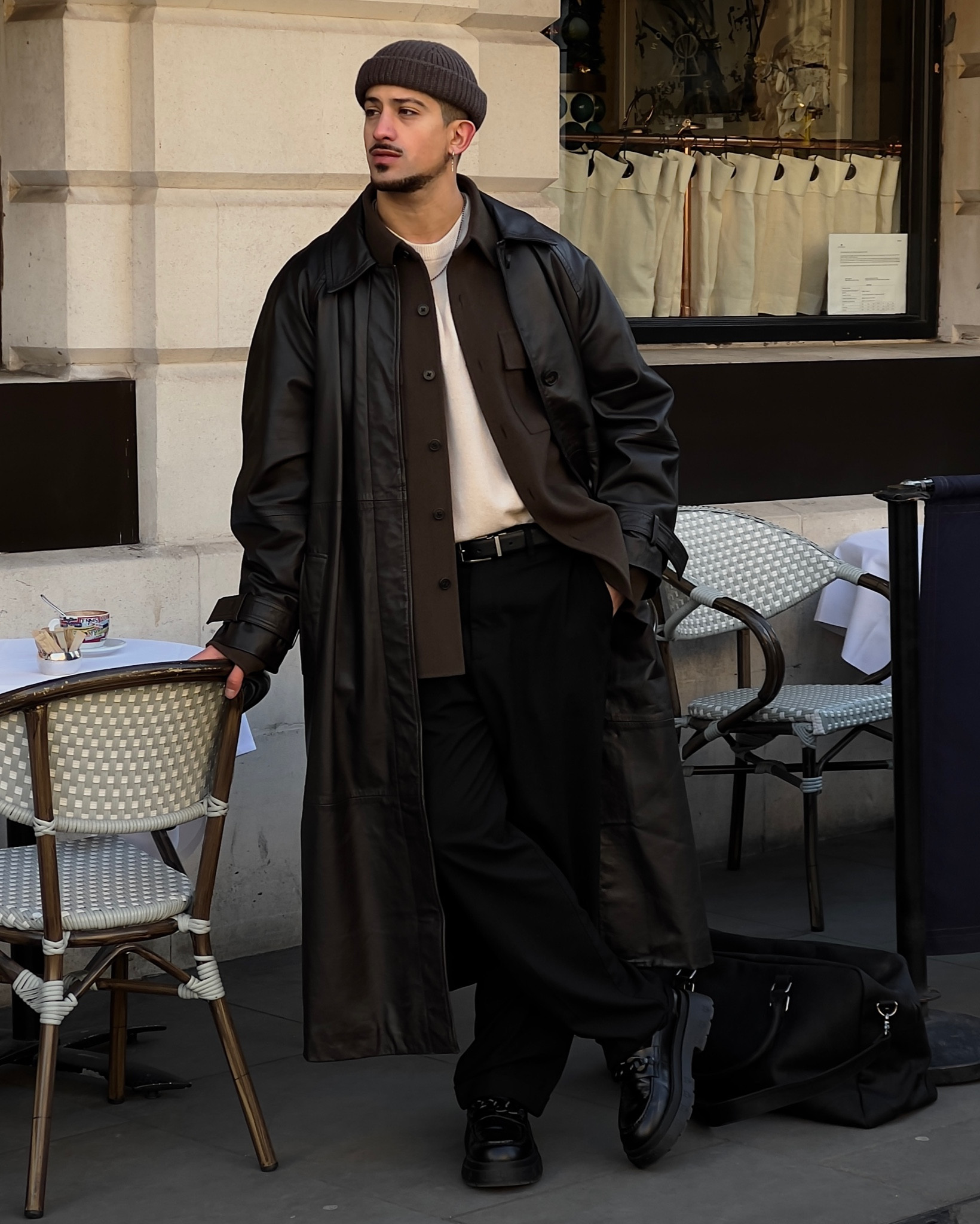 Brown Leather Trenchcoat Outfit 

#LTKworkwear #LTKmens #LTKeurope