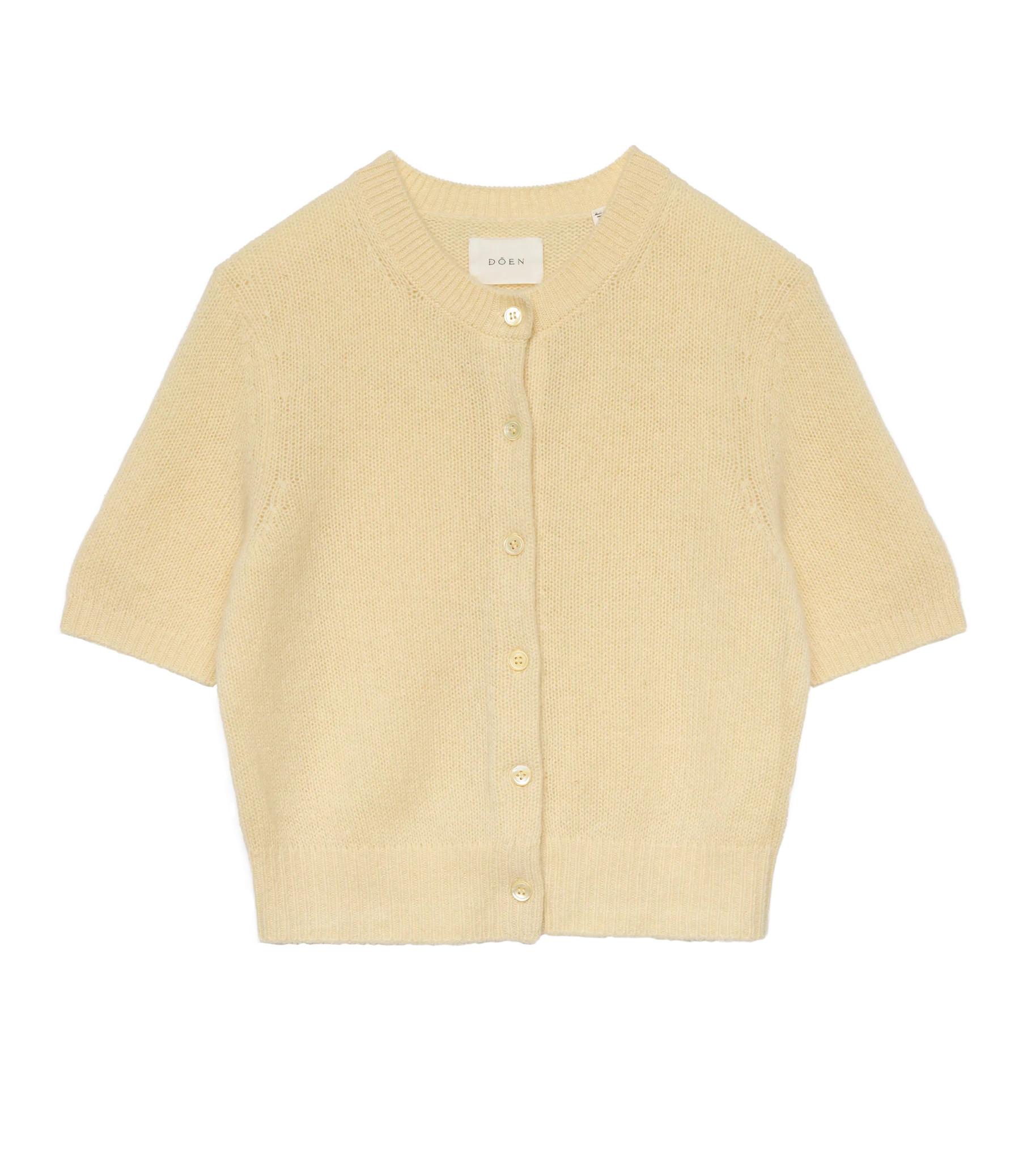 Alesia Cashmere Cardigan - Gateau | D\u00d4EN | DOEN