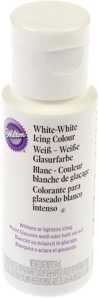 Wilton Liquid Color, 2-Ounce, White | Amazon (US)