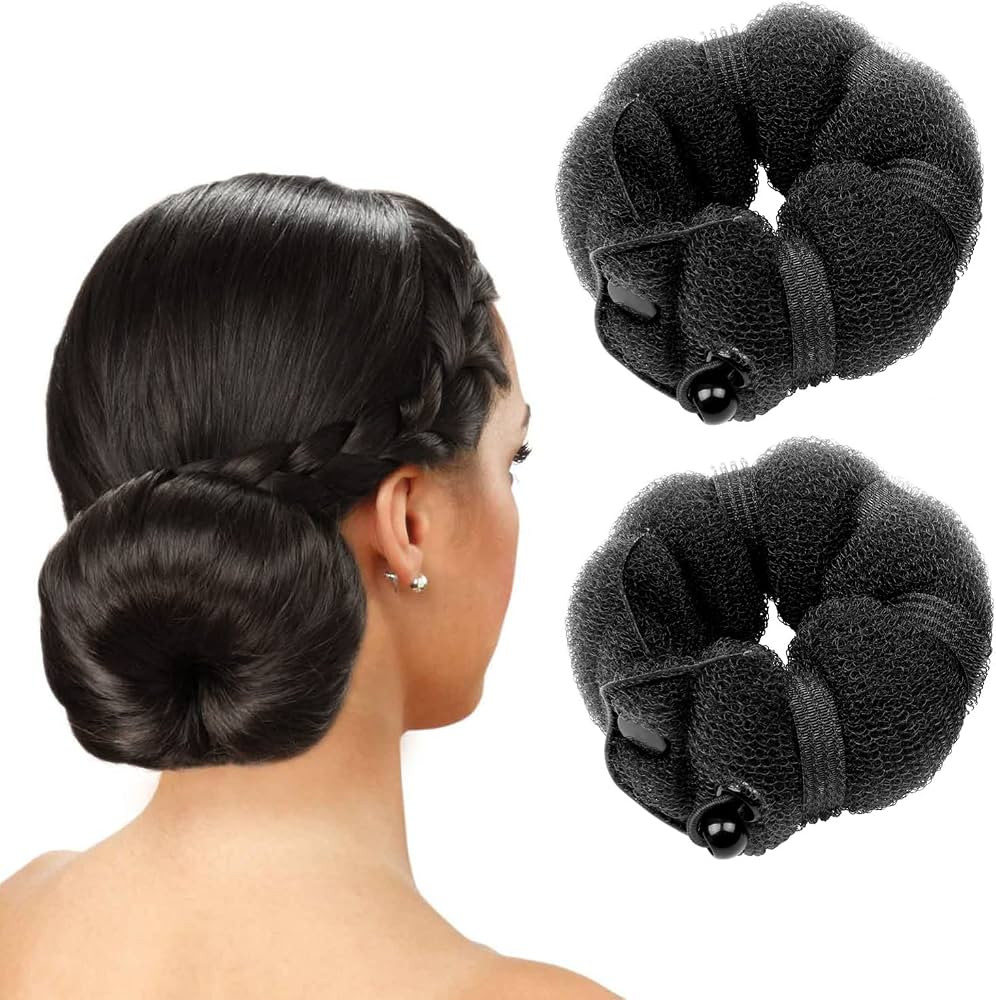 Goldrose Beauty Magic Hair Styling Buns - 2 Piece Perfect Donut Chignon Bun Maker Clip Hair Curle... | Amazon (US)