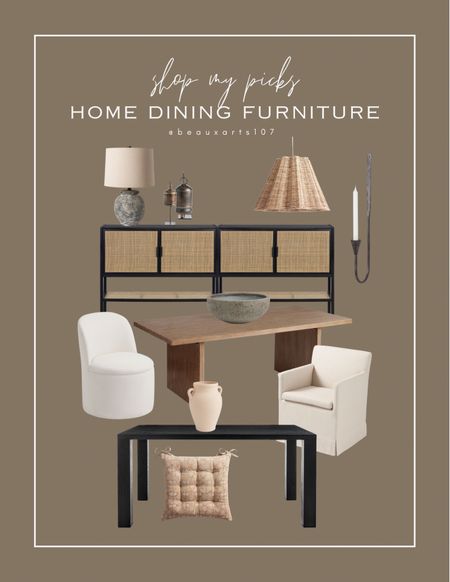 Shop these beautiful and affordable dining furniture and decor pieces 

#LTKSaleAlert #LTKHome #LTKStyleTip