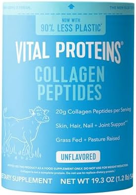 Vital Proteins Collagen Peptides Powder - Grass Fed Collagen Peptides for Hair, Nail, Skin, Bone ... | Amazon (US)