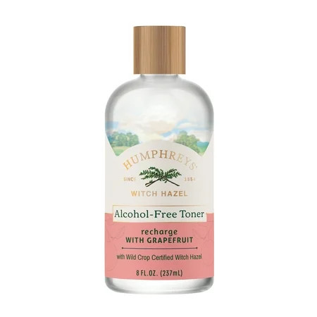 Humphreys® Recharge Witch Hazel with Grapefruit Alcohol-Free Toner, 8 Fl Oz. | Walmart (US)