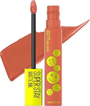 Maybelline Super Stay Matte Ink Liquid Lip Color, Moodmakers Lipstick Collection, Long Lasting, T... | Amazon (US)