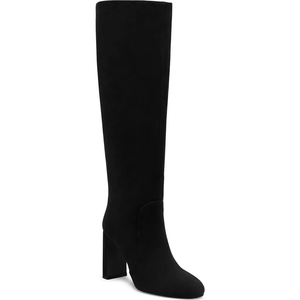 Stuart Weitzman Babette Tubo Boot 85 in Black Suede at Nordstrom Rack, Size 10 | Nordstrom Rack