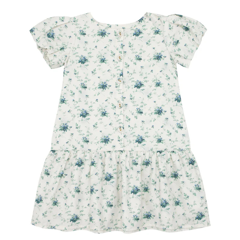 girls brock collection x minnow classic fleur drop waist dress | minnow