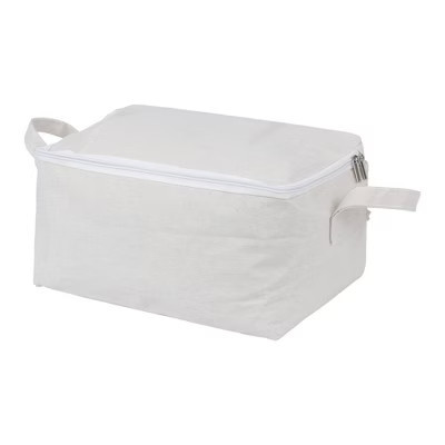 REGALWOVEN Moving Bags Storage Bags for Organizing Comforters Closet Organizers and Storage with Handles Beige 14*10*8in | Target