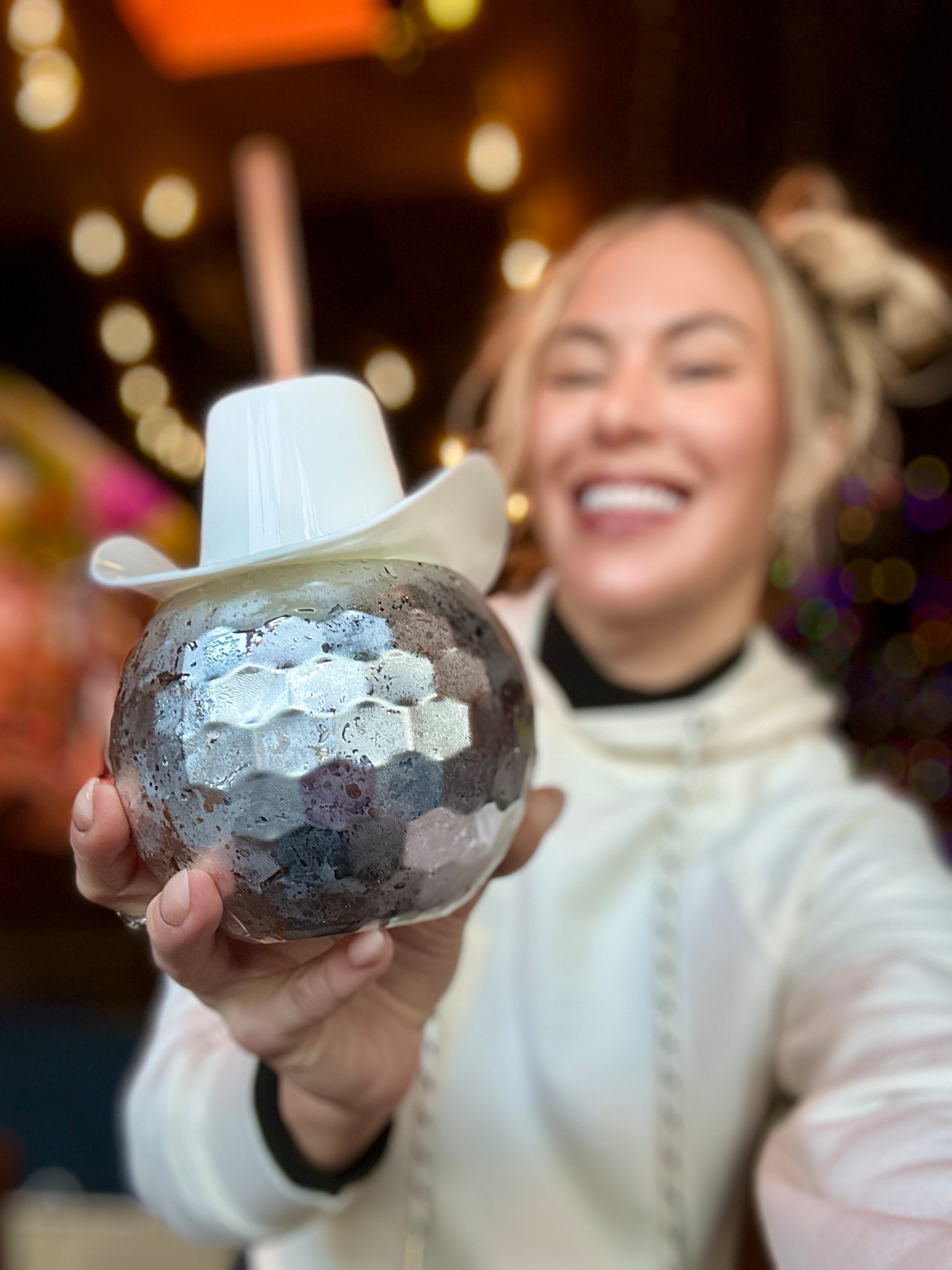 Disco ball cup with cowboy hat 

#LTKGiftGuide #LTKHome #LTKHoliday