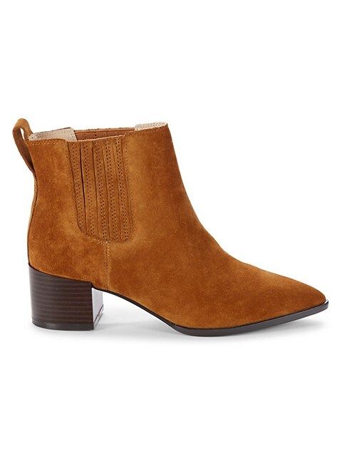 Evie Suede Western Booties | Saks Fifth Avenue OFF 5TH