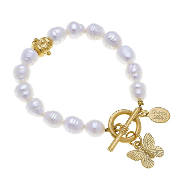 Pearl Butterfly Bracelet | Susan Shaw