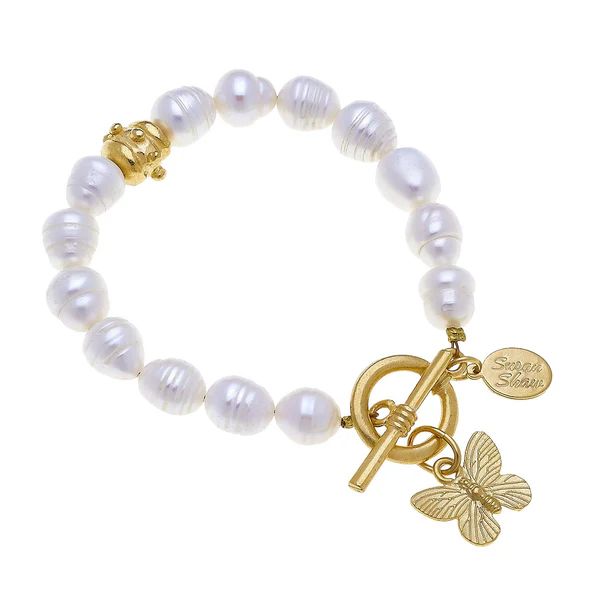 Pearl Butterfly Bracelet | Susan Shaw