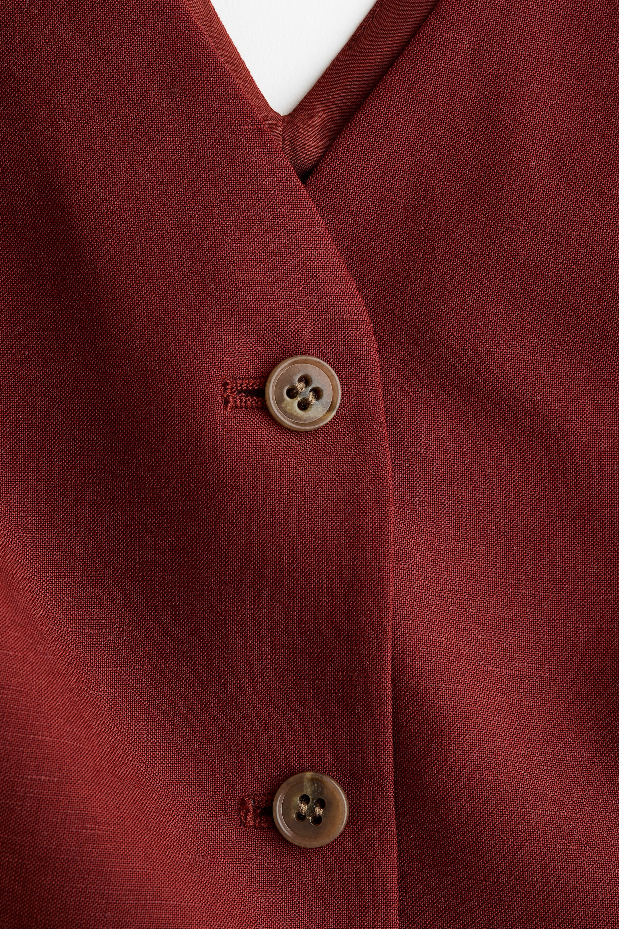 Linen-Blend Vest | H&M (US + CA)