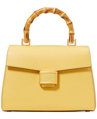 kate spade new york Katy Textured Leather Small Top Handle Bag - Macy's | Macy's