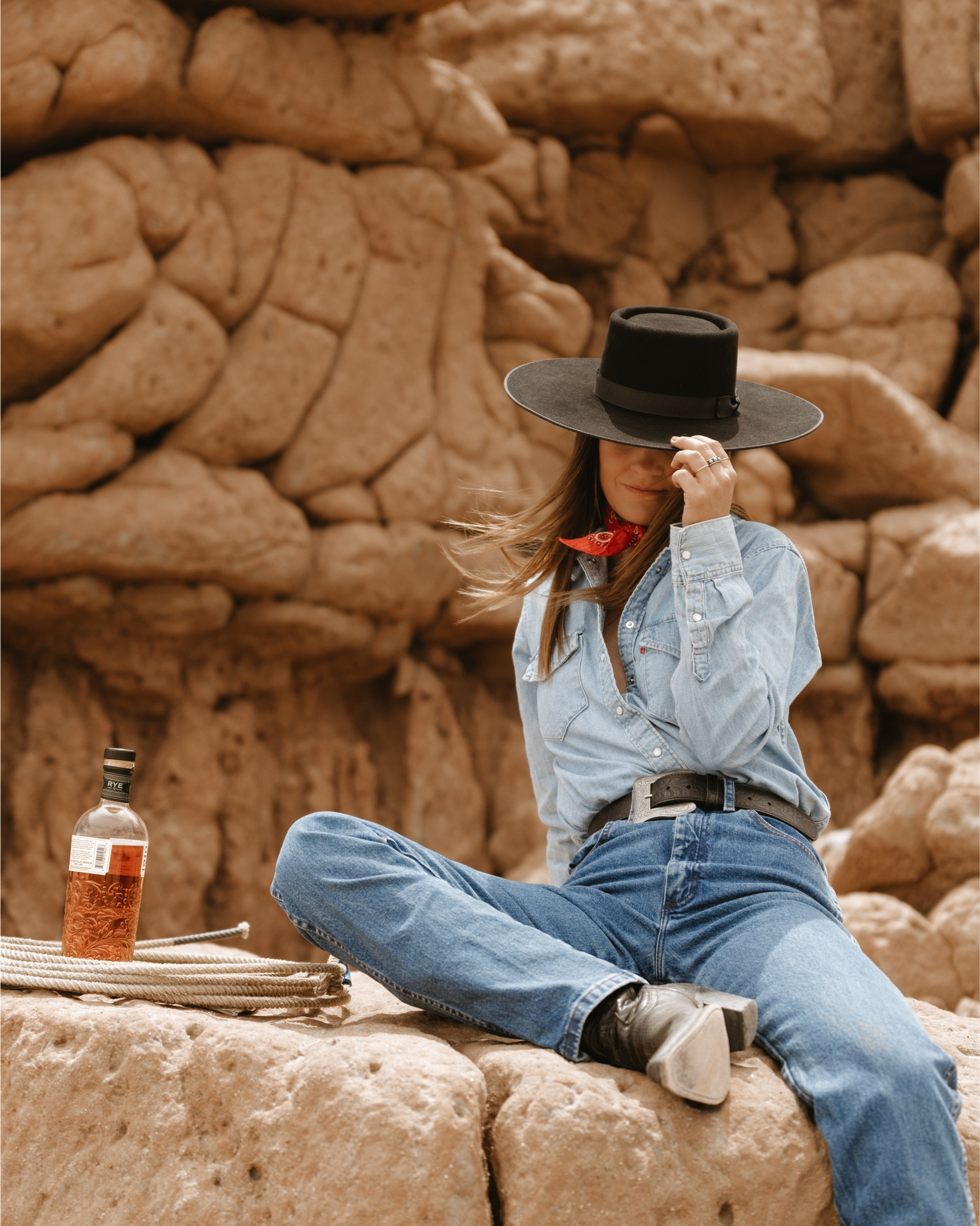 Double the denim, double the charm! 💙 There's nothing like the classic denim-on-denim look to keep it effortlessly cool and timeless. #DenimOnDenim #WesternChic 

#LTKSaleAlert #LTKFindsUnder100 #LTKFallSale