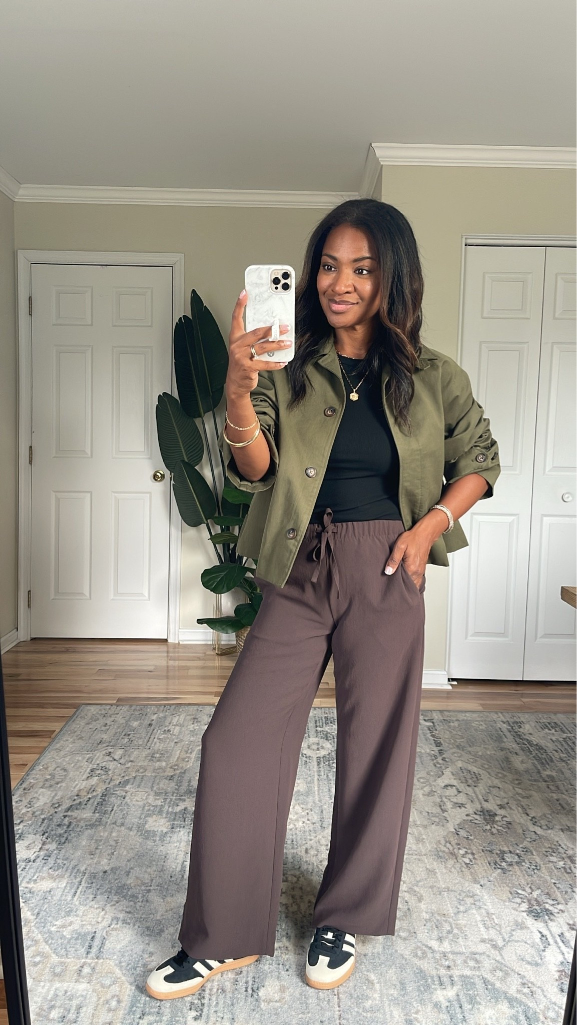 Jacket: M | Top: S | Pants: S | Shoes: 9

#LTKootd #LTKgrwm #LTKOver40