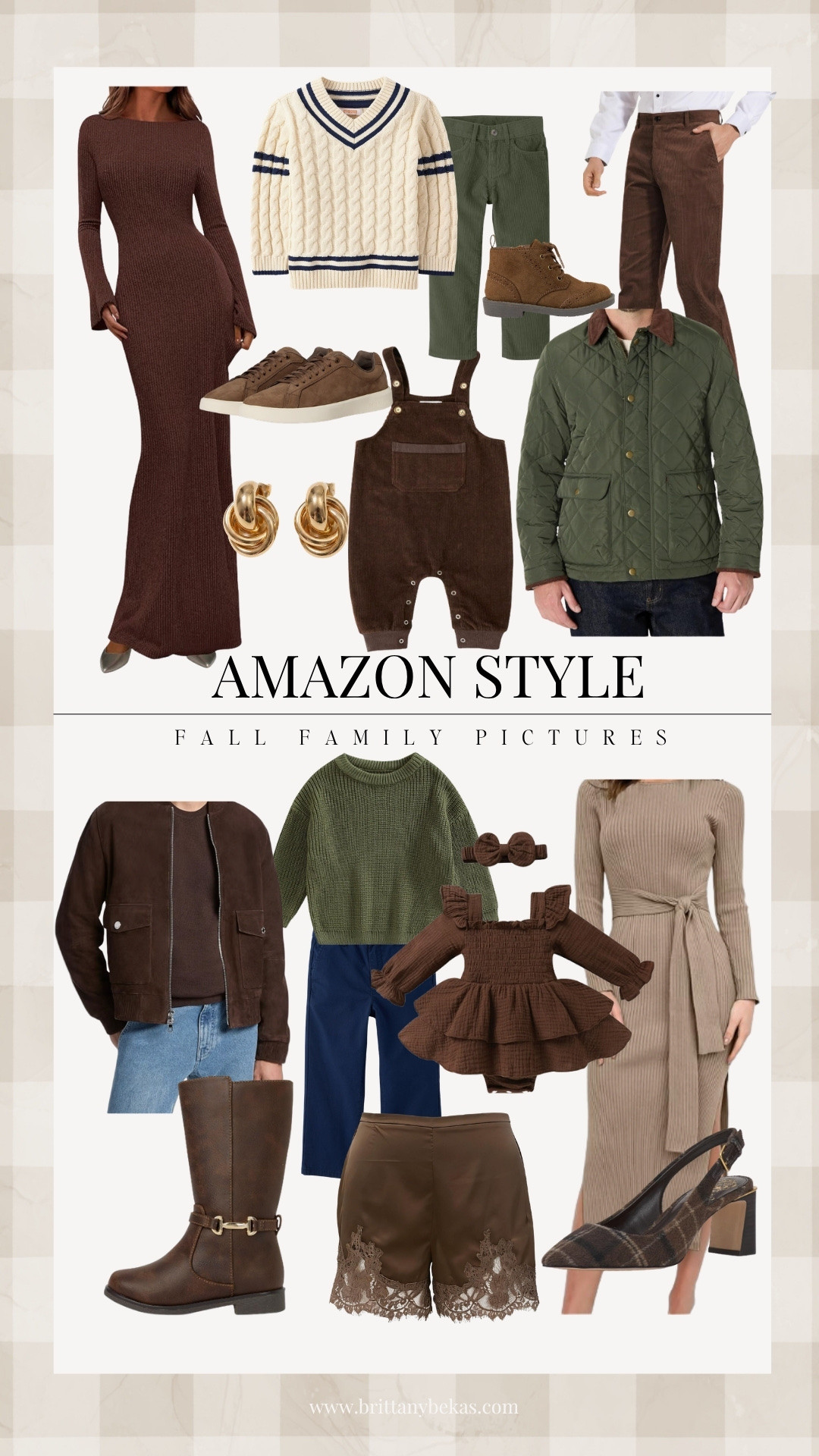 Fall fashion for the whole family from Amazon. Affordable fall items from Amazon for family pictures including sweater dresses, boots, chocolate brown, and more. Family picture outfits

#LTKMens #LTKPetite #LTKSaleAlert