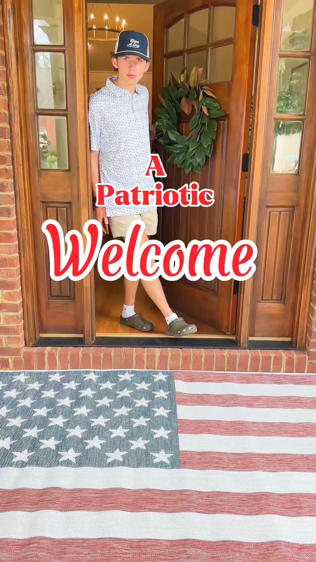 It’s perfect for a RV, camping or even the backyard. #rug #amazon #frontporch
🎀Tee: my exact tee isn’t available but this one looks very similar 

#LTKSummerEdit #LTKSeasonal #LTKHome