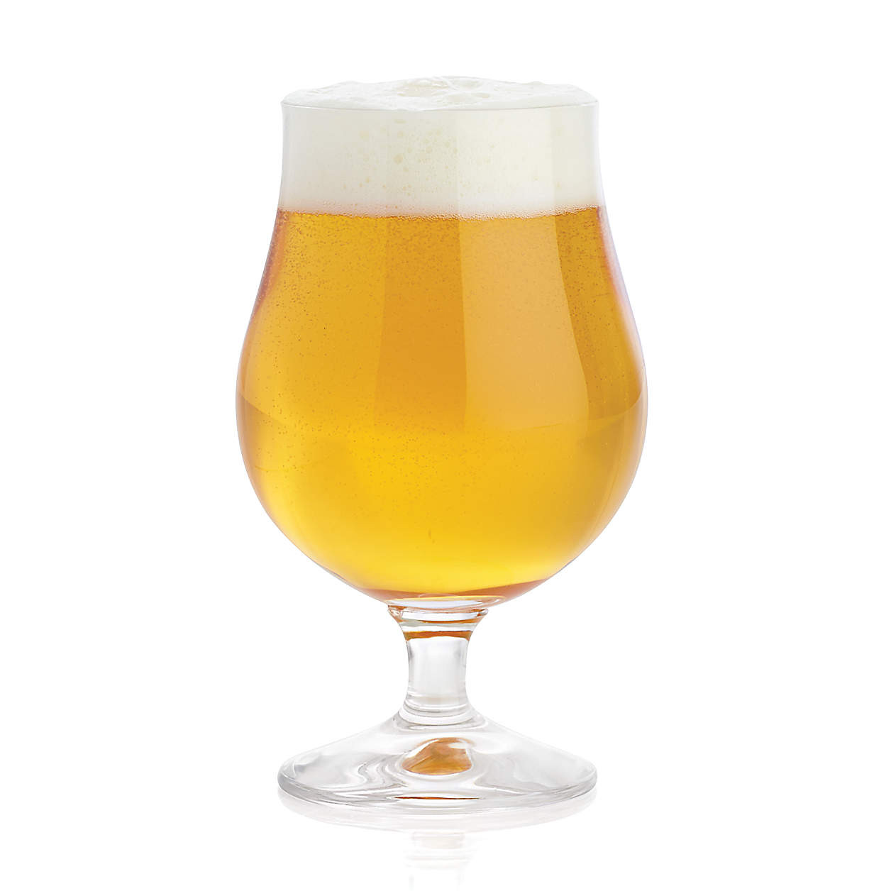 Bruges Beer Glass + Reviews | Crate & Barrel | Crate & Barrel
