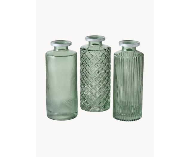 Petits vases en verre Adore, 3 élém. | Westwing | Westwing EU