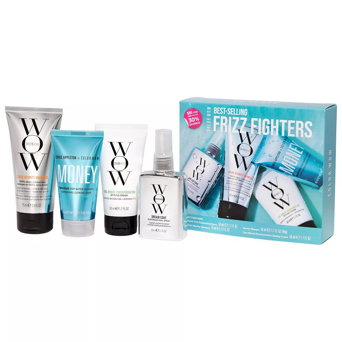 COLOR WOW Best-Selling Frizz Fighters Hair Value Set | Kohl's