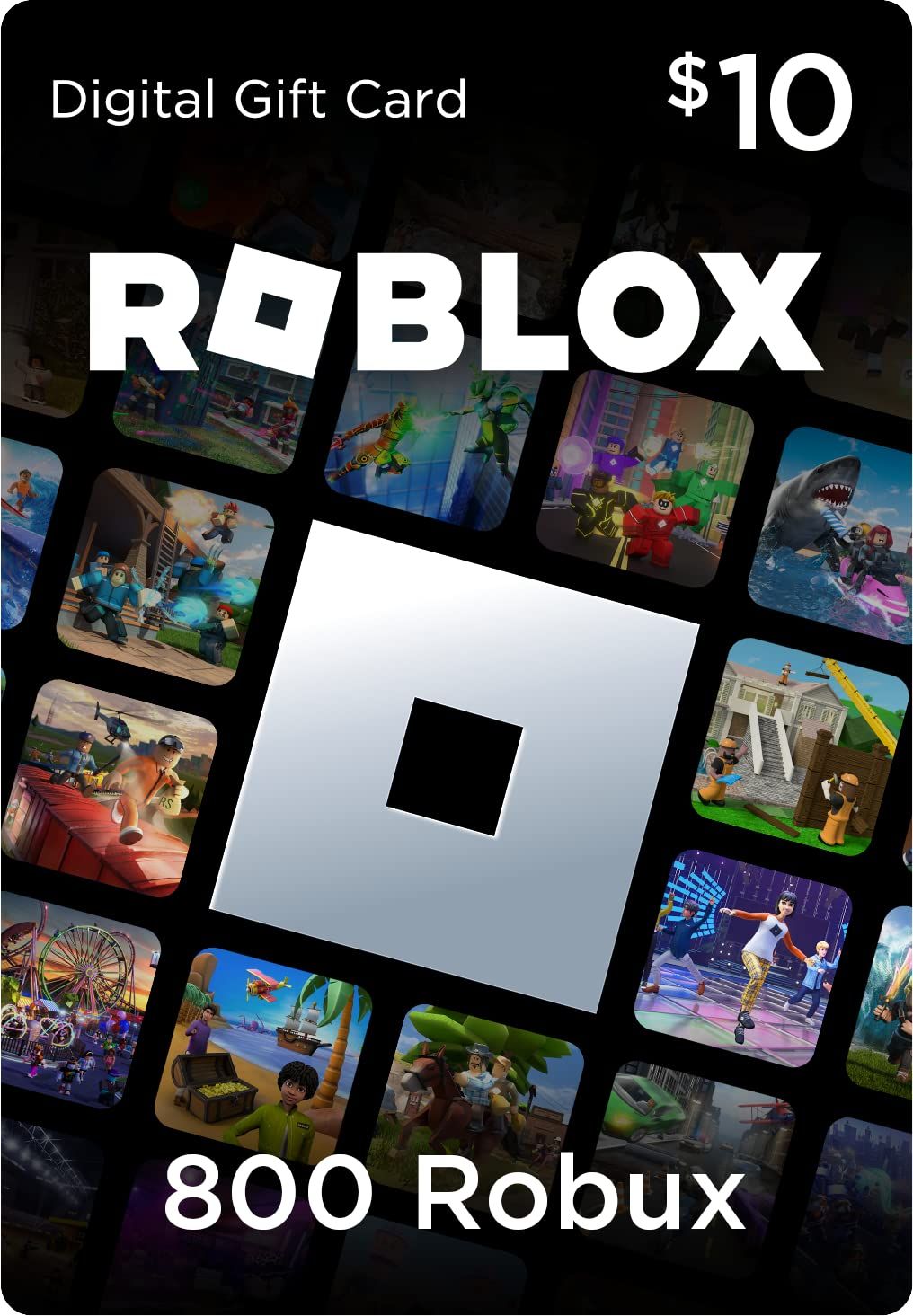 Roblox Digital Gift Code for 800 Robux [Redeem Worldwide - Includes Exclusive Virtual Item] [Onli... | Amazon (US)