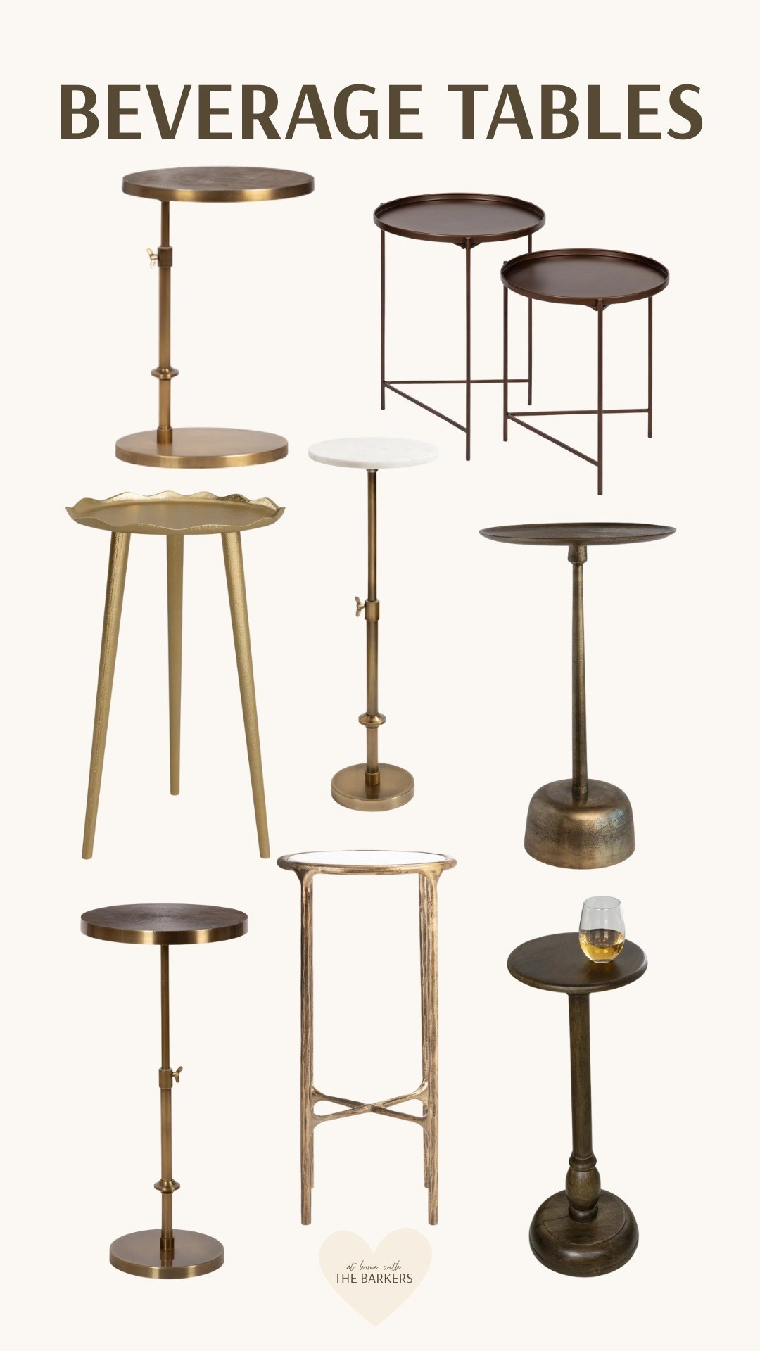 Small beverage table, one of the best pieces of furniture to have around your house! Super functional. @wayfair #ad #wayfair #wayfairpartner 

#LTKHome