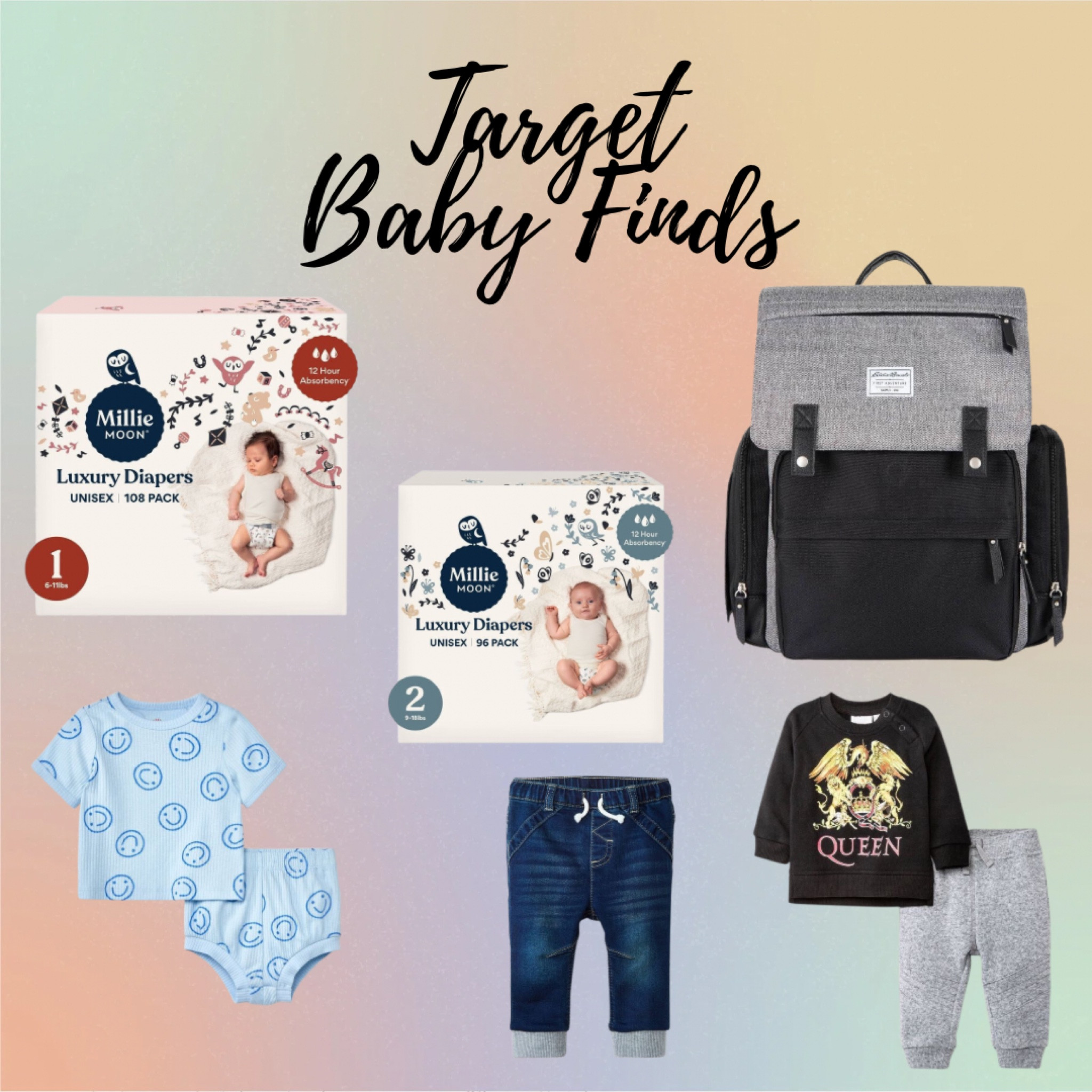 Target baby finds dad diaper bag diapers baby queen 

#LTKbump #LTKbaby #LTKunder50