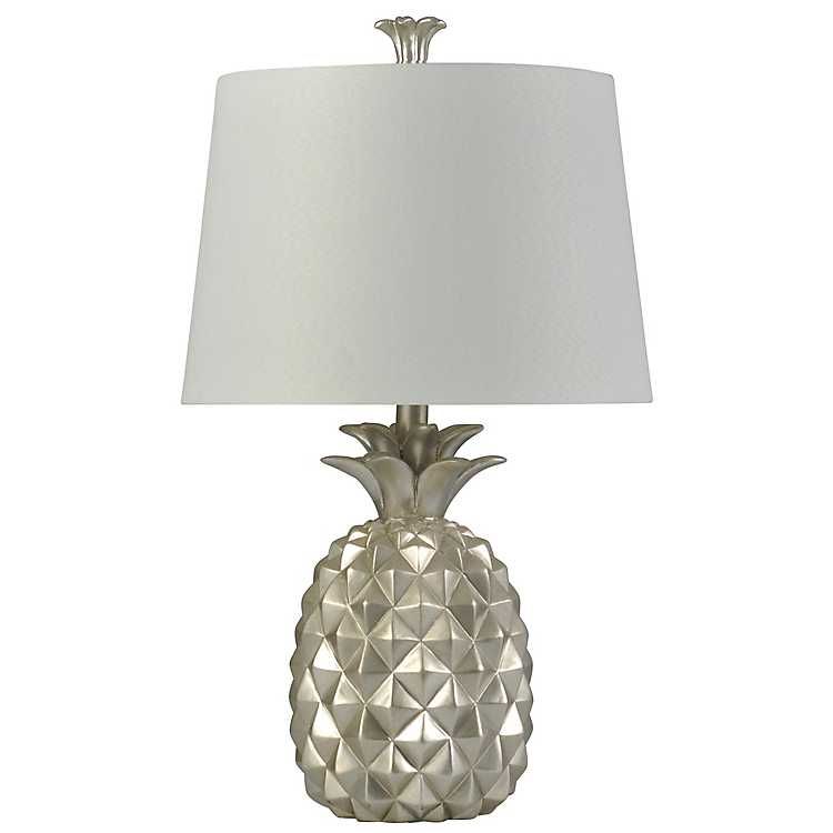 Silver Pineapple Table Lamp | Kirkland's Home