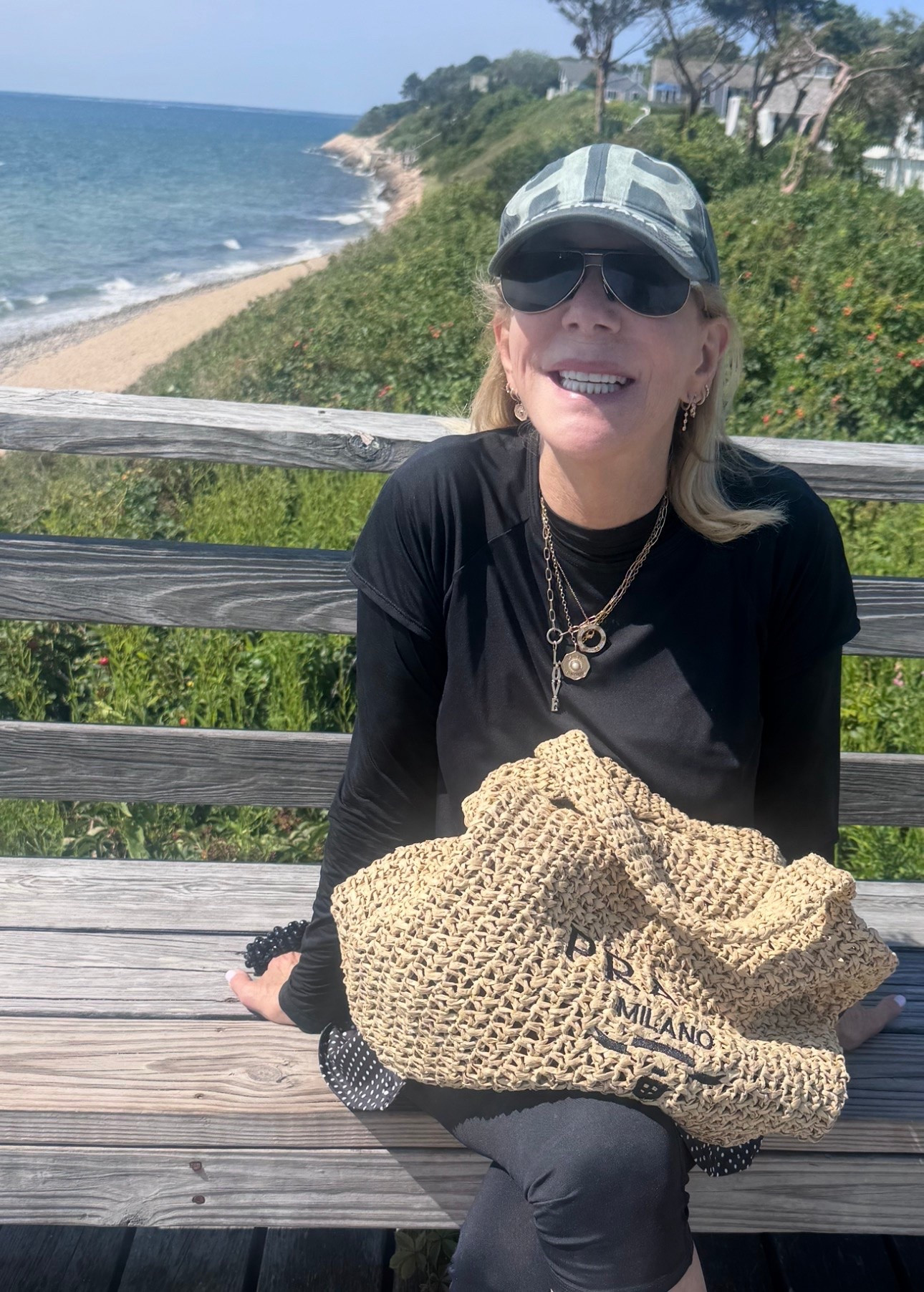 These are my favorite and essential ocean-side staples....including classic sunglasses, comfortable sneakers, a raffia bag and statement jewelry pieces. This casual style offers an effortless and timeless look for the coast in Cape Cod. 
What are your go-to staples?

#LTKdayinmylife #LTKSeasonal #LTKootd