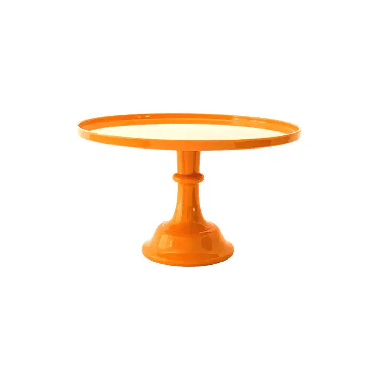 Orange Pedestal Cake Stand | Ellie and Piper