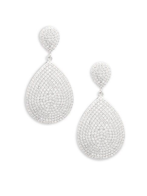Teardrop Crystal Drop Earrings | Saks Fifth Avenue OFF 5TH
