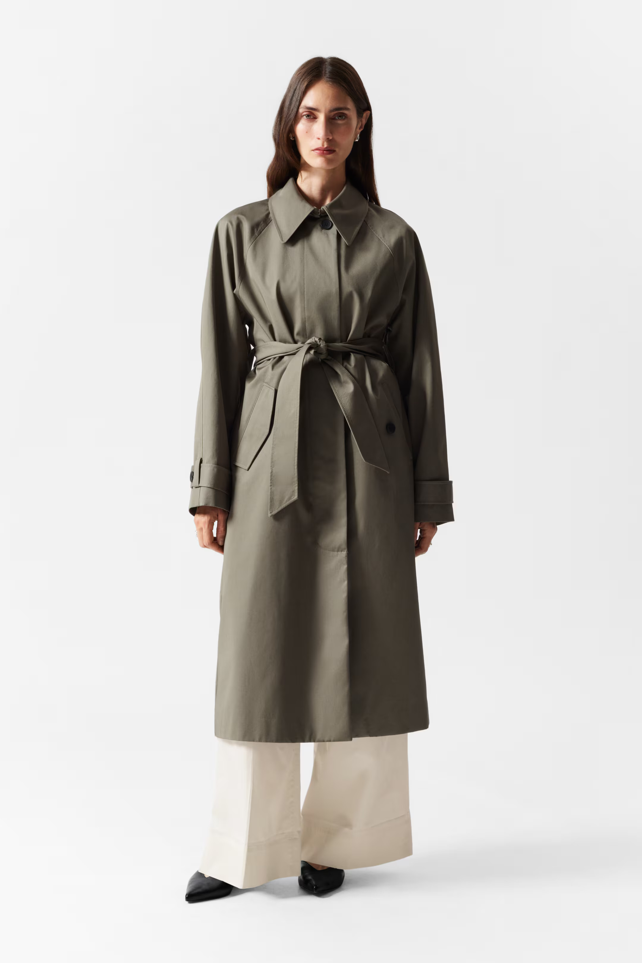 Single-Breasted Trench Coat | H&M (UK, MY, IN, SG, PH, TW, HK)