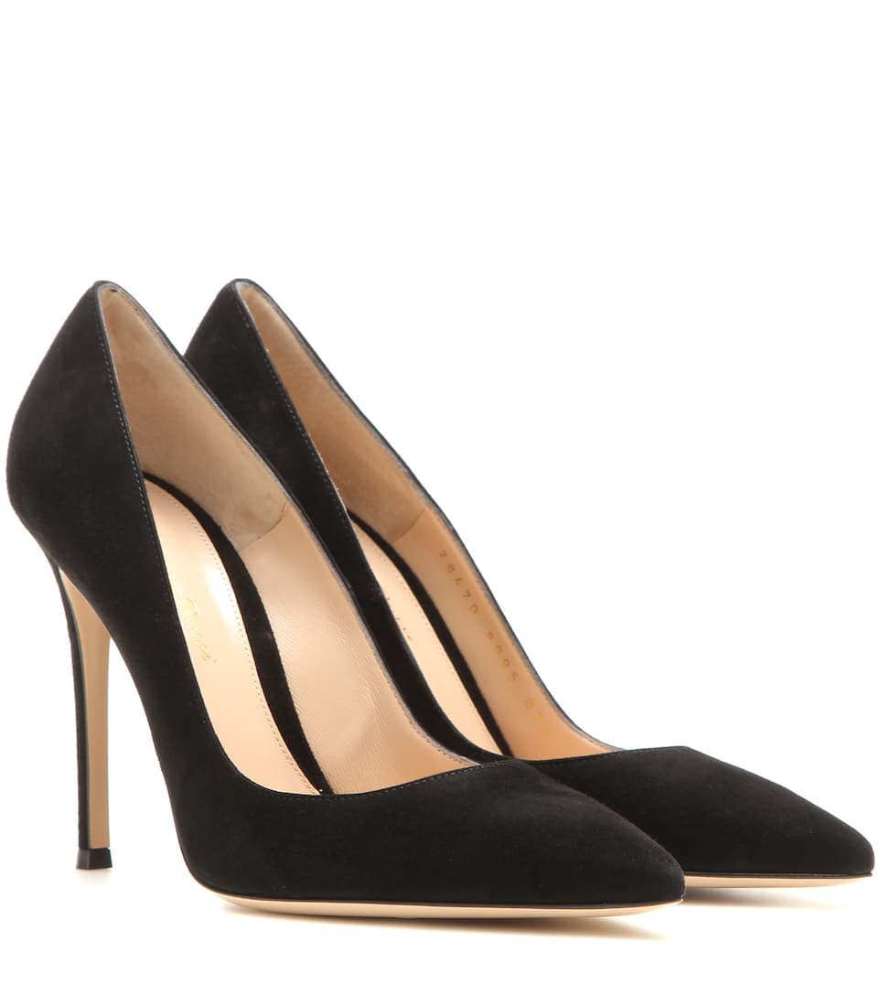 Gianvito 105 suede pumps | Mytheresa (US/CA)