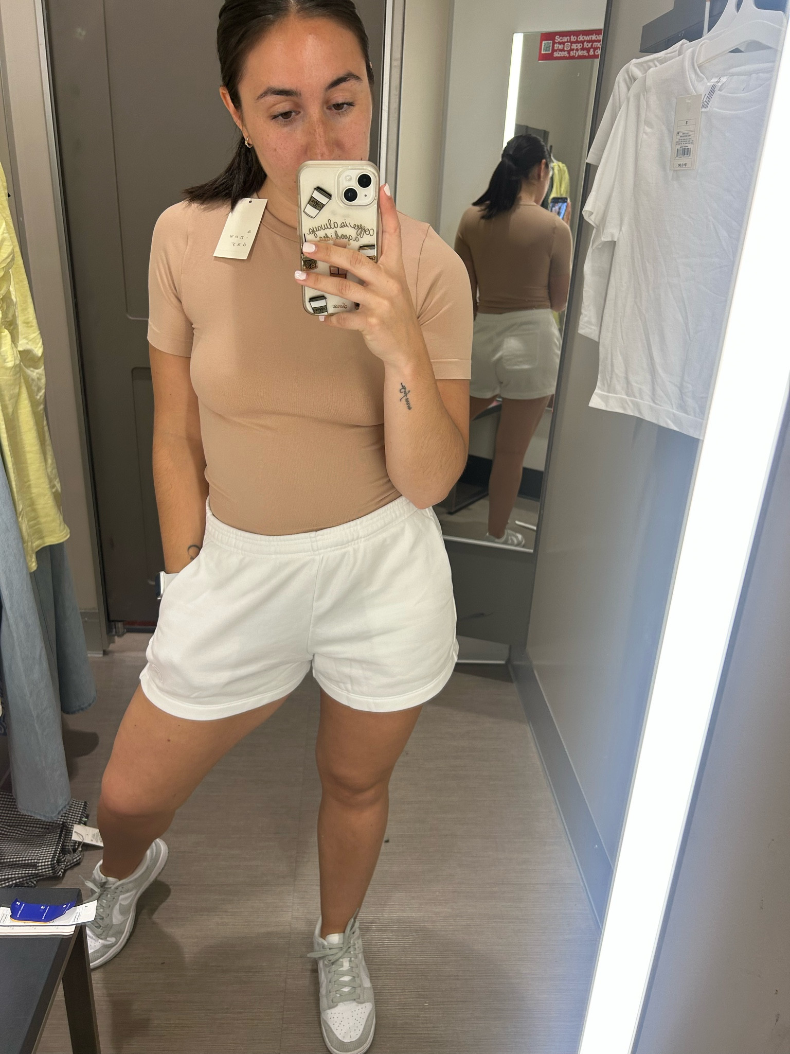 Skims dupe baby tee 🎯 

#LTKFindsUnder50 #LTKSaleAlert