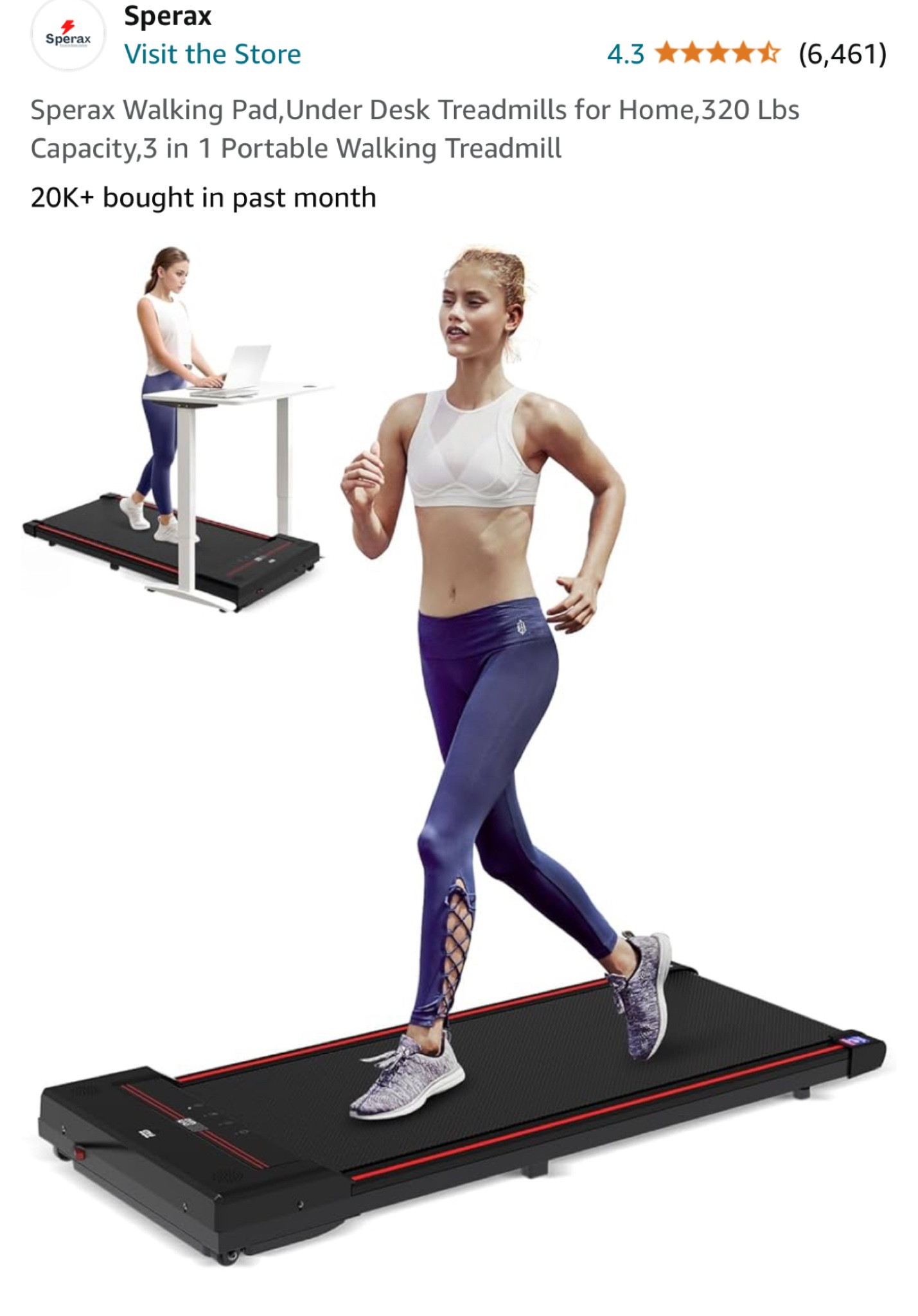 it’s been 6 months with this walking pad and it’s been amazing & helped me get way more steps in my days right from home!!! 

#LTKFitness #LTKActive