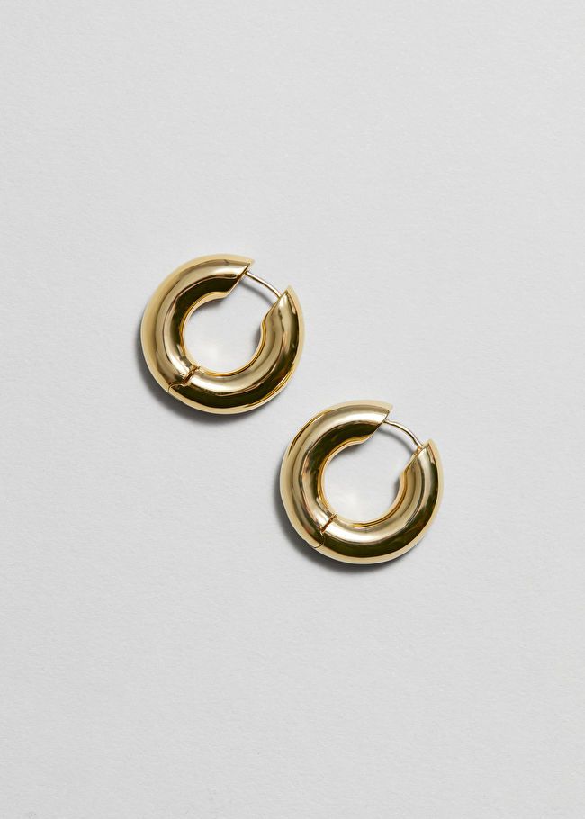 Small Chunky Hoop Earrings | & Other Stories US