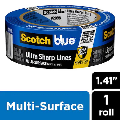 ScotchBlue  Ultra Sharp Lines Multi-Surface 1.41-in x 45-yd Painters Tape | Lowe's
