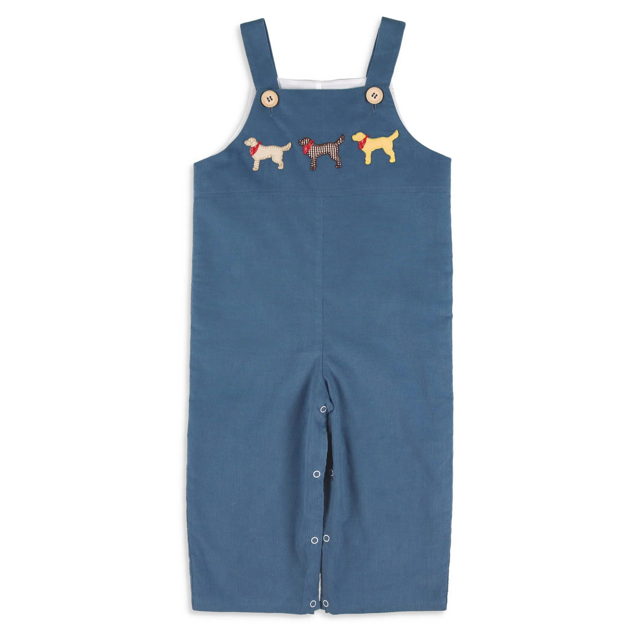 Boys Woof! Cord Overalls - Shrimp and Grits Kids - Shrimp and Grits Kids | Shrimp and Grits Kids