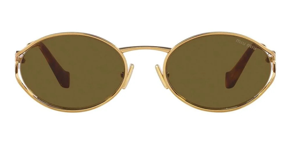 Miu Miu Eyewear Oval-Frame Sunglasses | Cettire Global