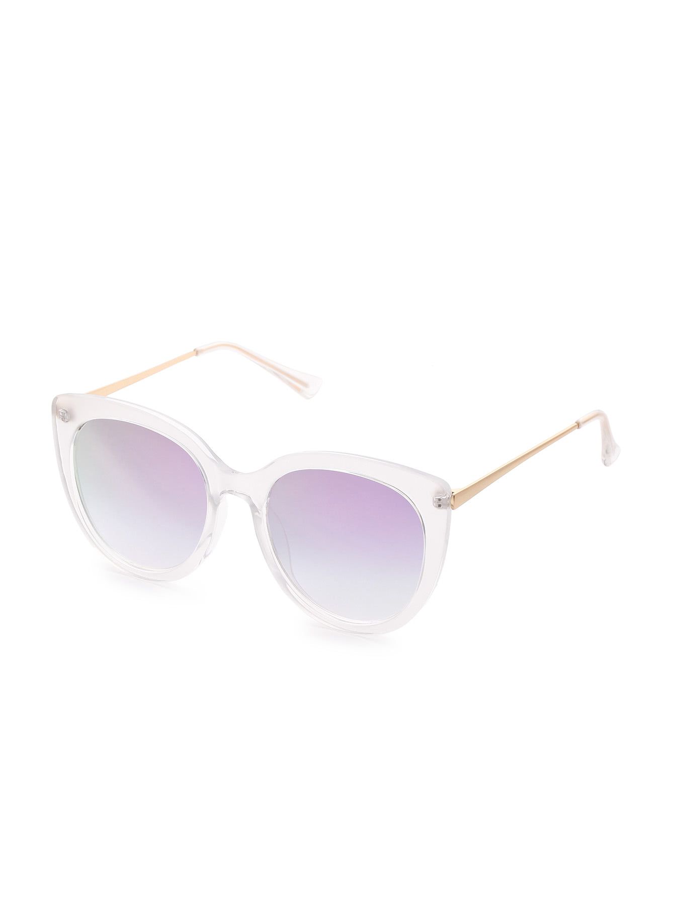 Clear Frame Cat Eye Sunglasses | SHEIN